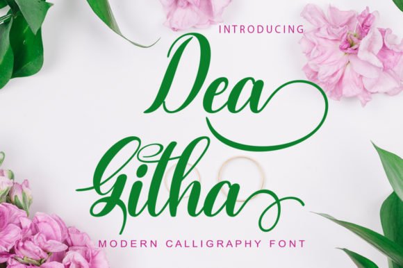 Dea Githa Font - Featured Image