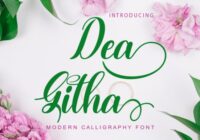 Dea Githa Font - Featured Image