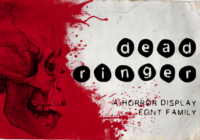 Dead Ringer Font - Featured Image