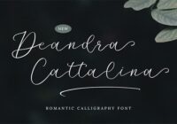 Deandra Cattalina Font - Featured Image