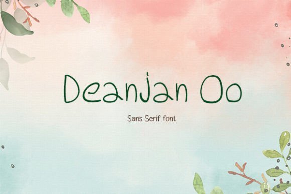 Deanjan Oo Font - Featured Image