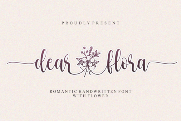 Dear Flora Font - Featured Image