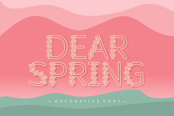 Dear Spring Font - Featured Image