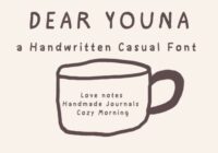 Dear Youna Font - Featured Image