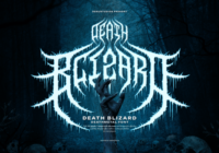 Death Blizard Font - Featured Image