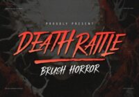 Death Rattle Font - Featured Image
