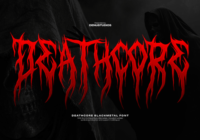 Deathcore Font - Featured Image