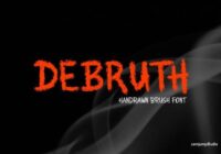 Debruth Font - Featured Image