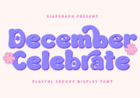December Celebrate Font - Featured Image