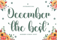 December Thebest Font - Featured Image