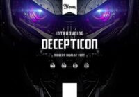 Decepticon Font - Featured Image