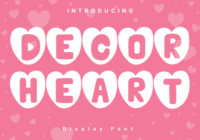 Decor Heart Font - Featured Image