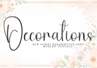 Decorations Font - Featured Image