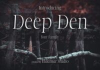 Deep Den Font - Featured Image