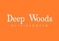 Deep Woods Font - Featured Image