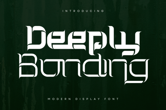 Deeply Bonding Font - Featured Image