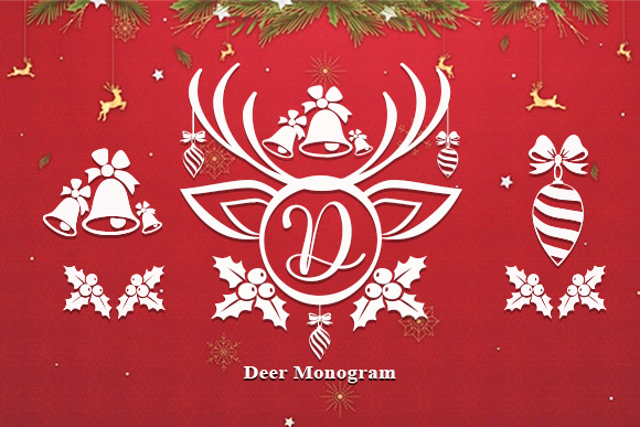 Deer Monogram Font - Featured Image