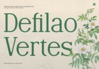 Defilao Vertes Font - Featured Image