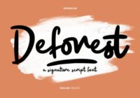 Deforest Font - Featured Image