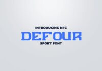 Defour Font - Featured Image