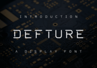 Defture Font - Featured Image