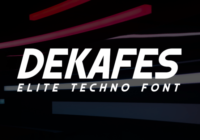 Dekafes Font - Featured Image