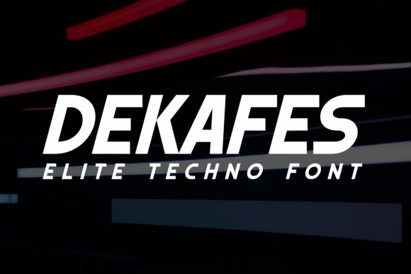 Dekafes Font - Featured Image