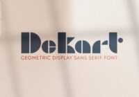 Dekart Font - Featured Image