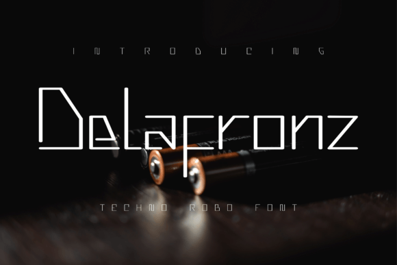 Delafronz Font - Featured Image