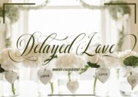Delayed Love Font - Featured Image