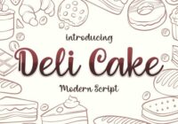 Deli Cake Font - Featured Image