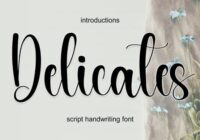 Delicates Font - Featured Image