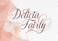 Delicia Fairly Font - Featured Image