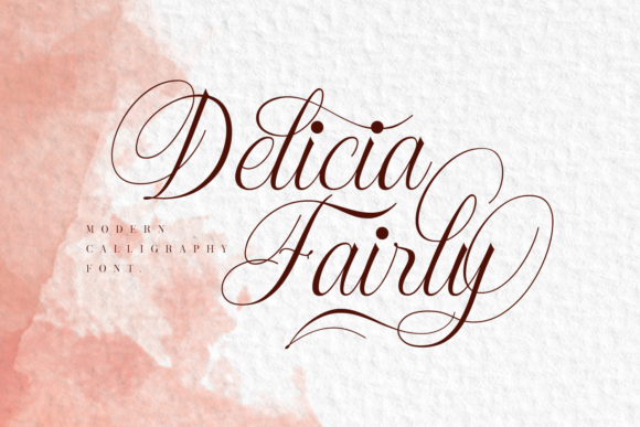 Delicia Fairly Font - Featured Image