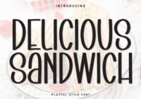 Delicious Sandwich Font - Featured Image