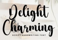 Delight Charming Font - Featured Image