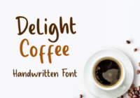 Delight Coffee Font - Featured Image