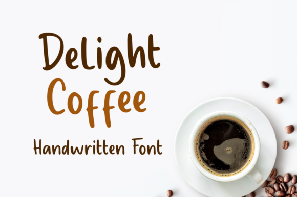 Delight Coffee Font - Featured Image