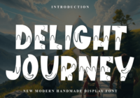 Delight Journey Font - Featured Image