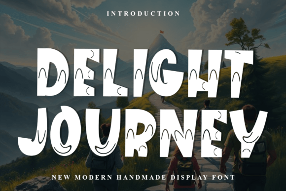 Delight Journey Font - Featured Image