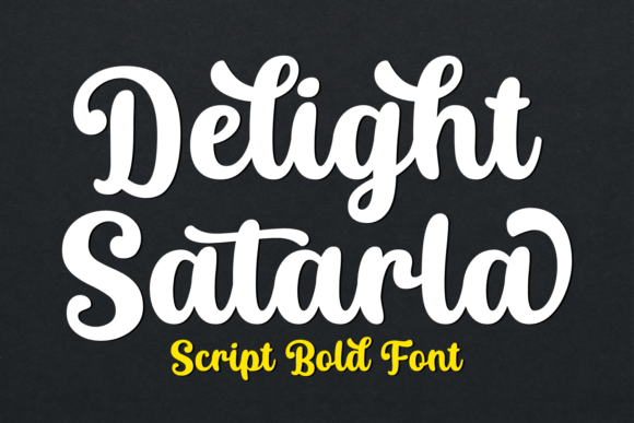 Delight Satarla Font - Featured Image