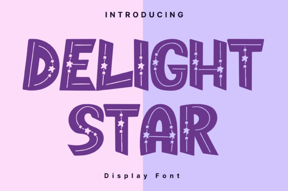 Delight Star Font - Featured Image
