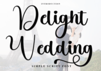 Delight Wedding Font - Featured Image