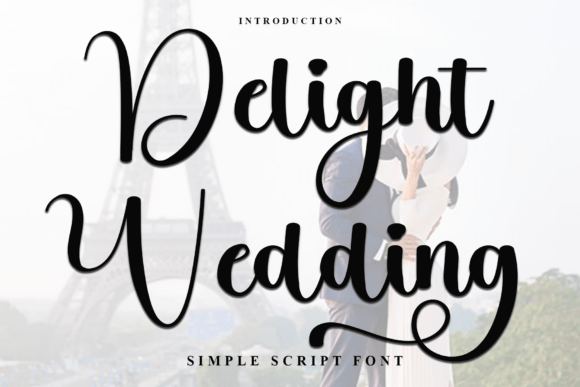 Delight Wedding Font - Featured Image