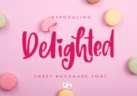 Delighted Font - Featured Image