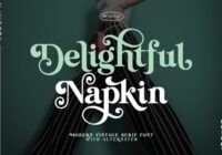 Delightful Napkin Font - Featured Image