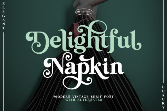 Delightful Napkin Font - Featured Image
