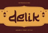 Delik Font - Featured Image