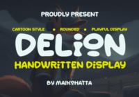Delion Font - Featured Image