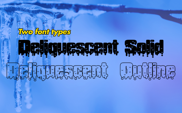 Deliquescent Font - Featured Image